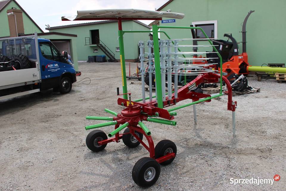 Zgrabiarka zgrabiarki karuzelowa tandem Promar Rogóźno