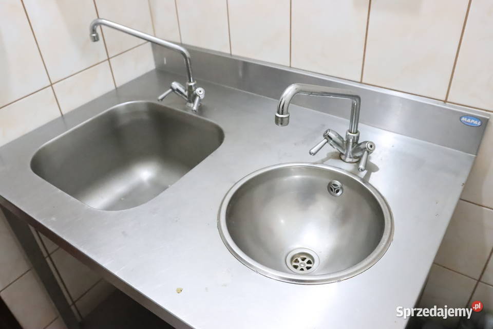 Zlew gastronomiczny podwójny baterie Gastronomia śląskie Pszczyna