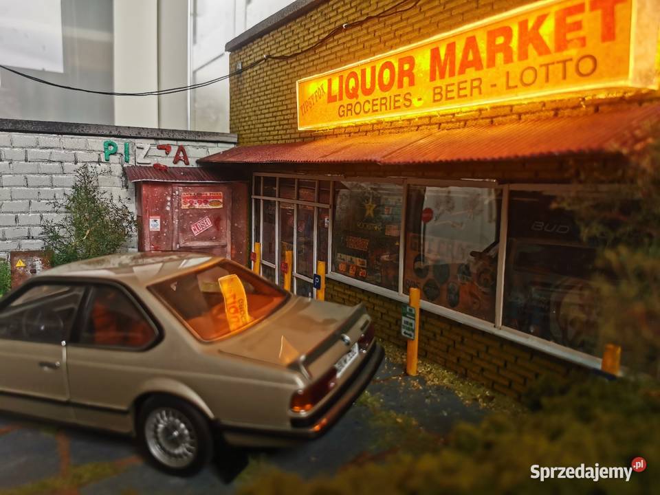 Diorama 118 Makieta autoart kyosho norev solido Kraków