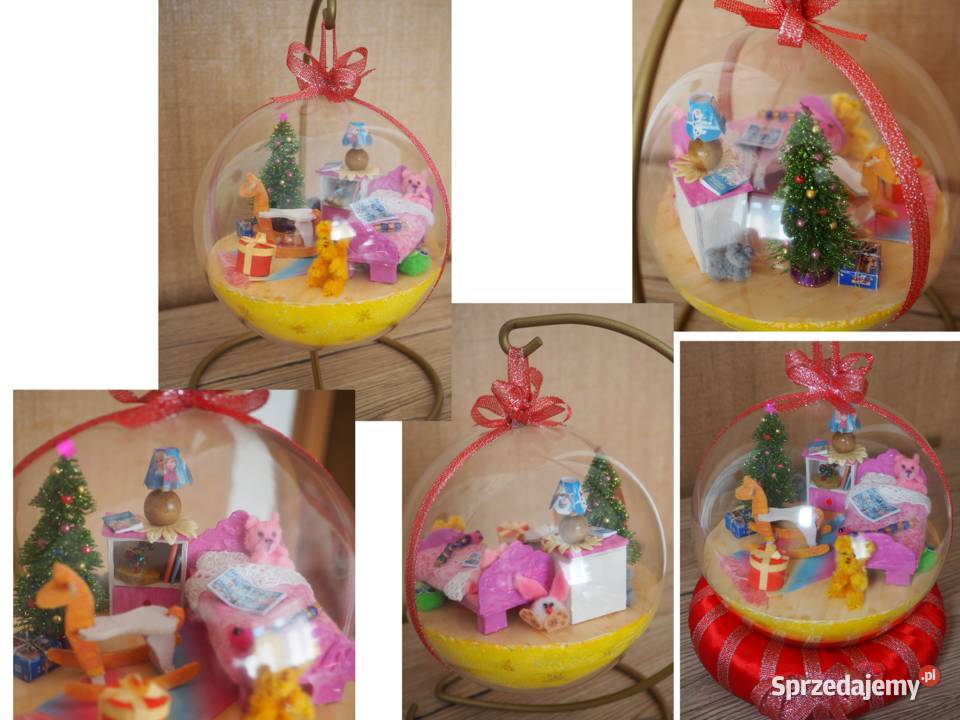 bombka akrylowa ręcznie robiona handmade Żory