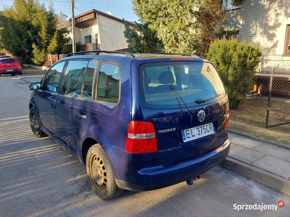 Volkswagen Touran 19 TDI DSG Trendline Rok produkcji 2006 Łódź