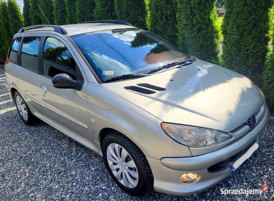Peugeot 206 Lift 16 HDI Klimatyzacja Ekonomiczny małopolskie Kraków sprzedam