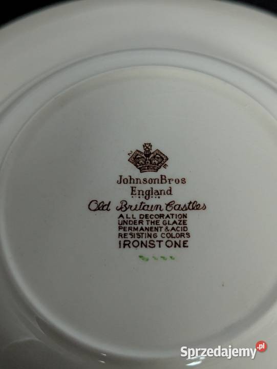 Głęboki talerz Johnson Brothers Old Britain Talerze i talerzyki Kielce sprzedam