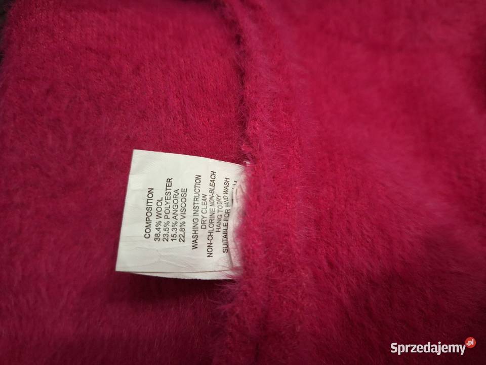 4044 Różowa angora z kapturemnowa Braniewo