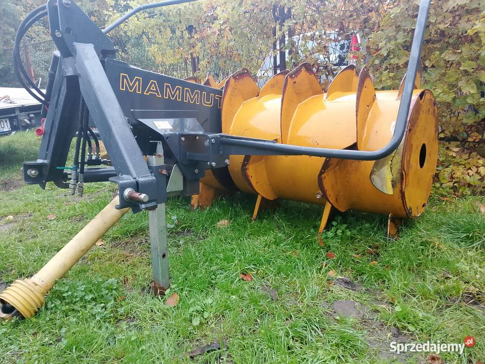 Równiarka do pryzm ReckMamut szer215 nieuszkodzony Głogów