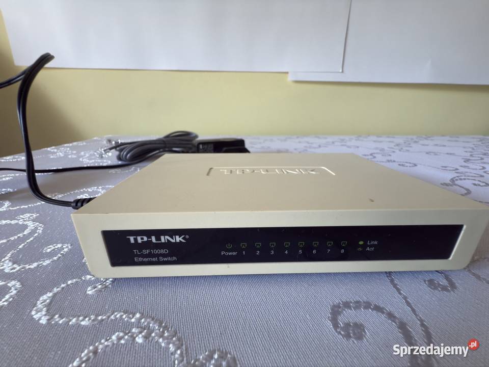 Switch TPLink TLSF1008D 8portowy Fast Ethernet Czerwionka-Leszczyny