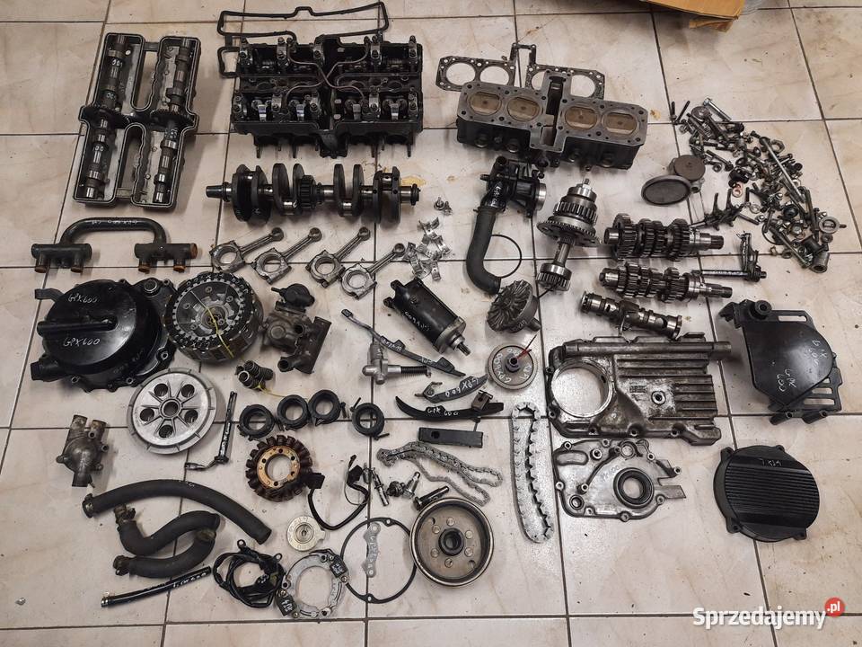 Kawasaki GPX 600 silnik części cylinder głowica dolnośląskie Jelenia Góra