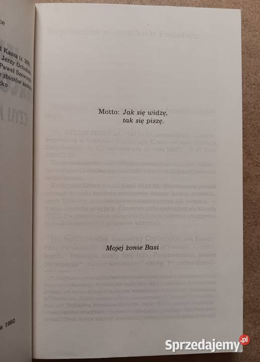 Jerzy Stuhr Sercowa choroba czyli moje życie w Białystok sprzedam