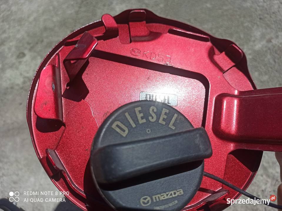 Klapka wlewu paliwa Mazda CX5 2014r 41v osobowe Klapki wlewu paliwa wielkopolskie