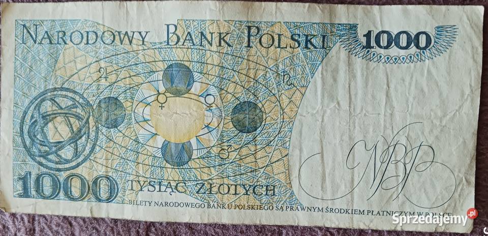 1000 M Kopernik seria 1VI1982 r Konin