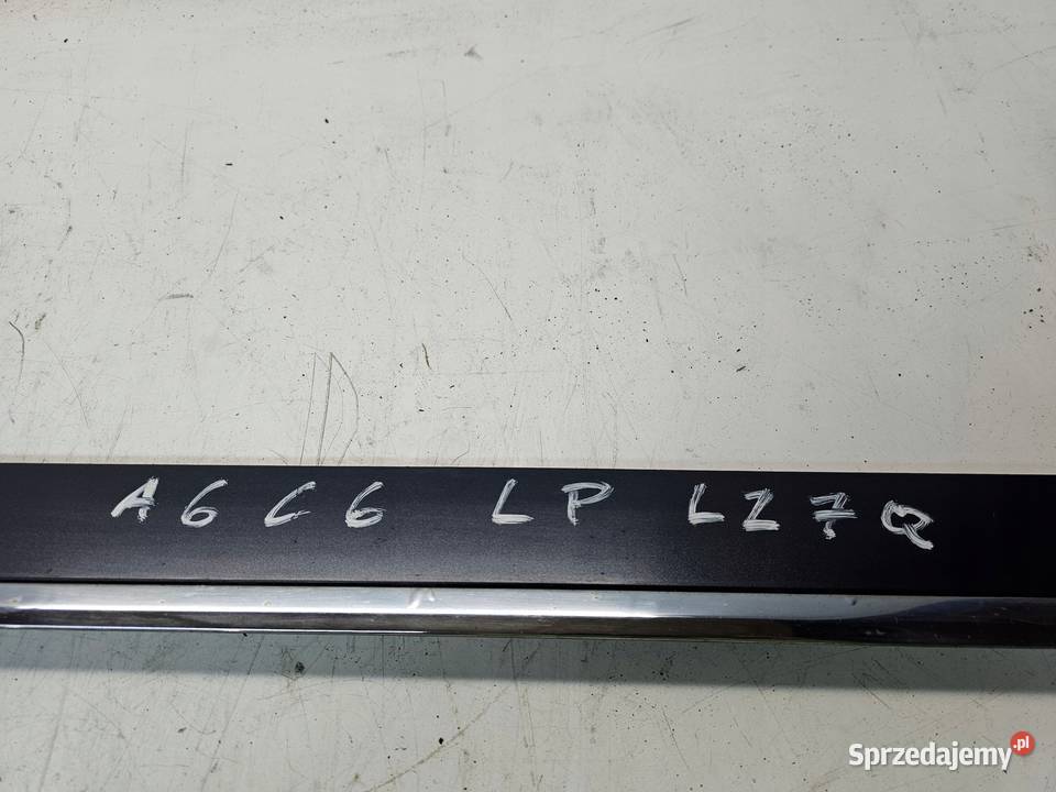 LISTWA DOLNA DRZWI LEWY PRZÓD AUDI A6 C6 LIFT śląskie Przystajń