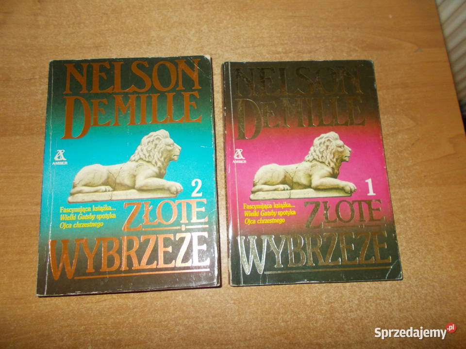 Nelson DeMille Złote wybrzeże tom 1 i 2 Głubczyce sprzedam
