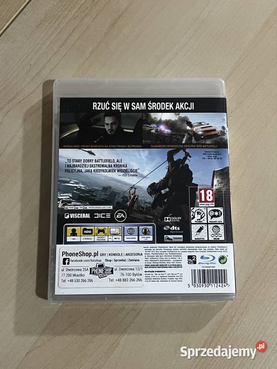 Battlefield Hardline polska wersja gra 3 gry Ruda Śląska