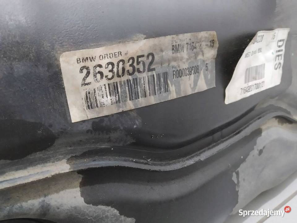 ZBIORNIK PALIWA BAK 30 D 7164228 Bmw X5 II świętokrzyskie