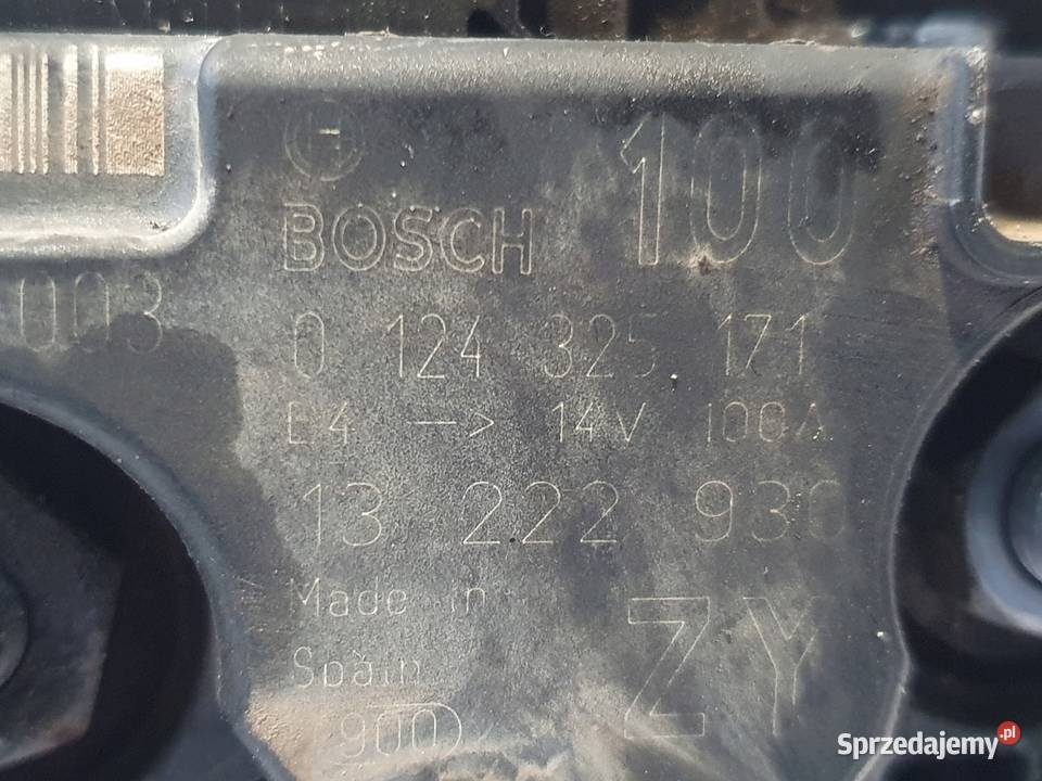 ALTERNATOR Opel Astra III H 14 16V bosch lubelskie Chełm