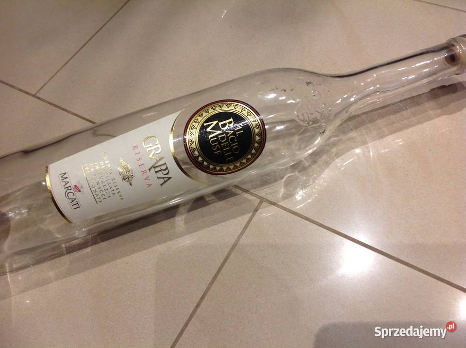 Pusta Butelka Szklana GRAPPA poj 15 L Nowa Sól