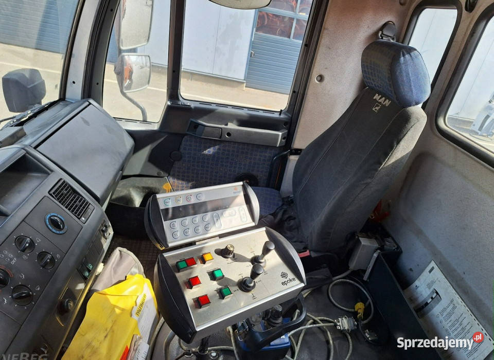 MAN 18280 MAN 18280 4x4 Wywrotka MEILLER HDS elektryczne szyby Skępe sprzedam