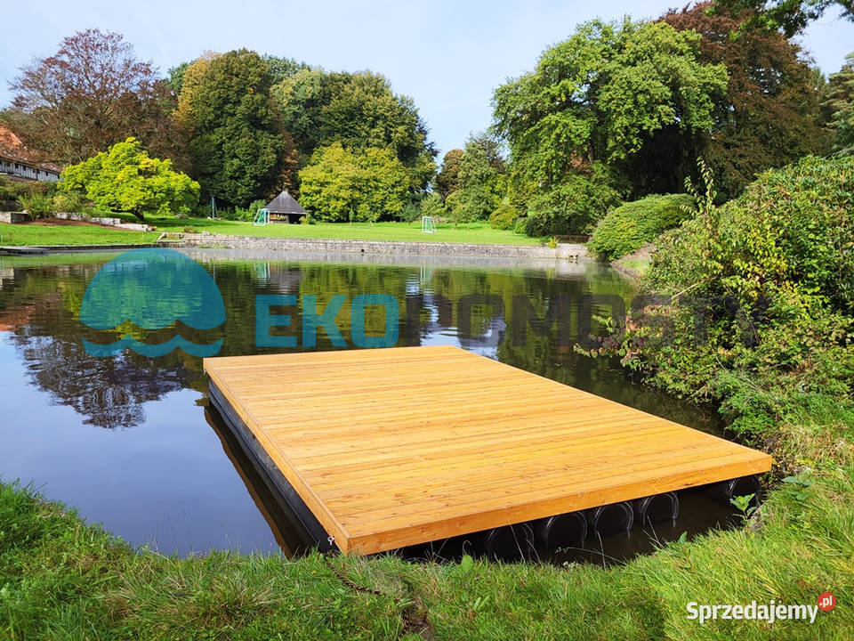 Pomost pływający platforma pływająca tratwa 6x4m Szczecin