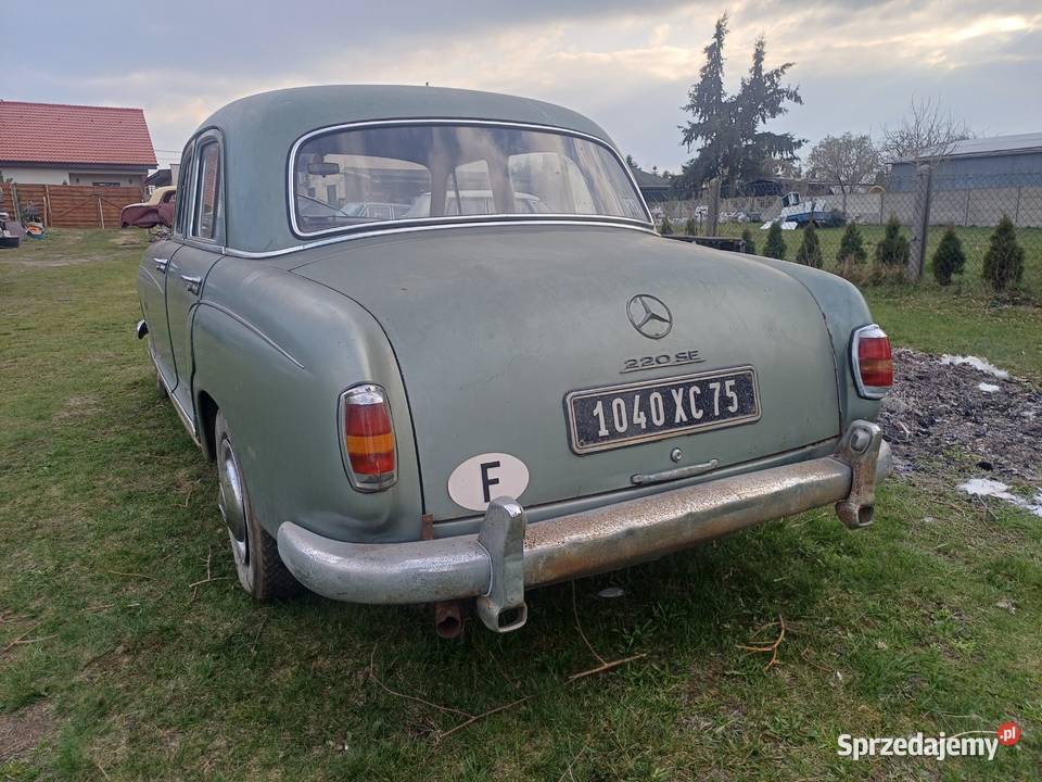 Mercedes w128 220se dużu ponton nie w180 Smardów