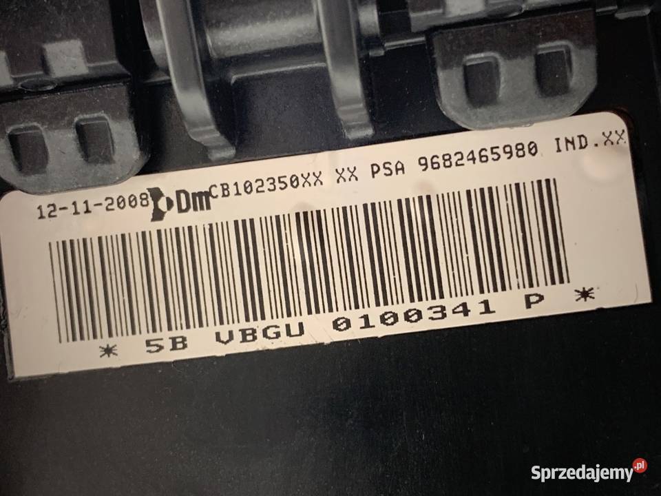 PODUSZKA POWIETRZNA PASAŻERA CITROEN C5 III