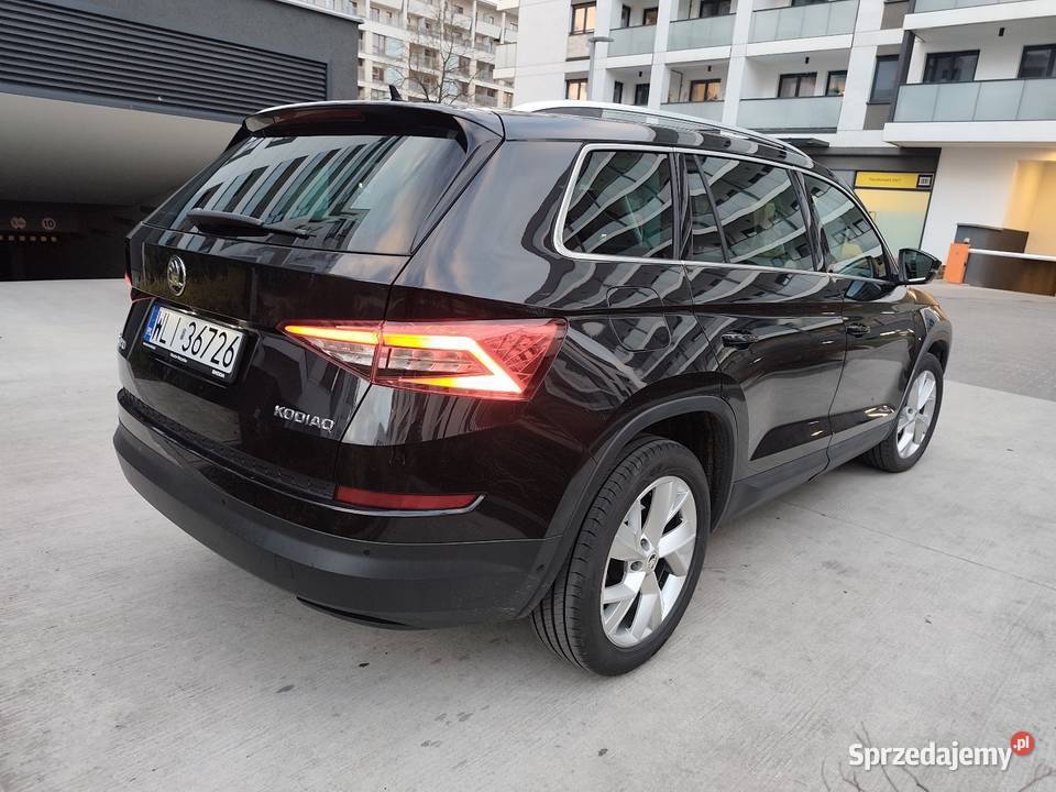 Skoda Kodiaq Panorama canton kamery 360 Warszawa