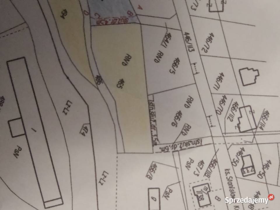 Sprzedam działkę Nawojowa