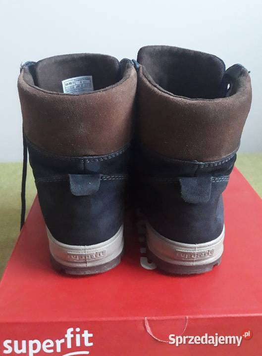 Buty zimowe trapery Superfit r 37 SKÓRA Oława