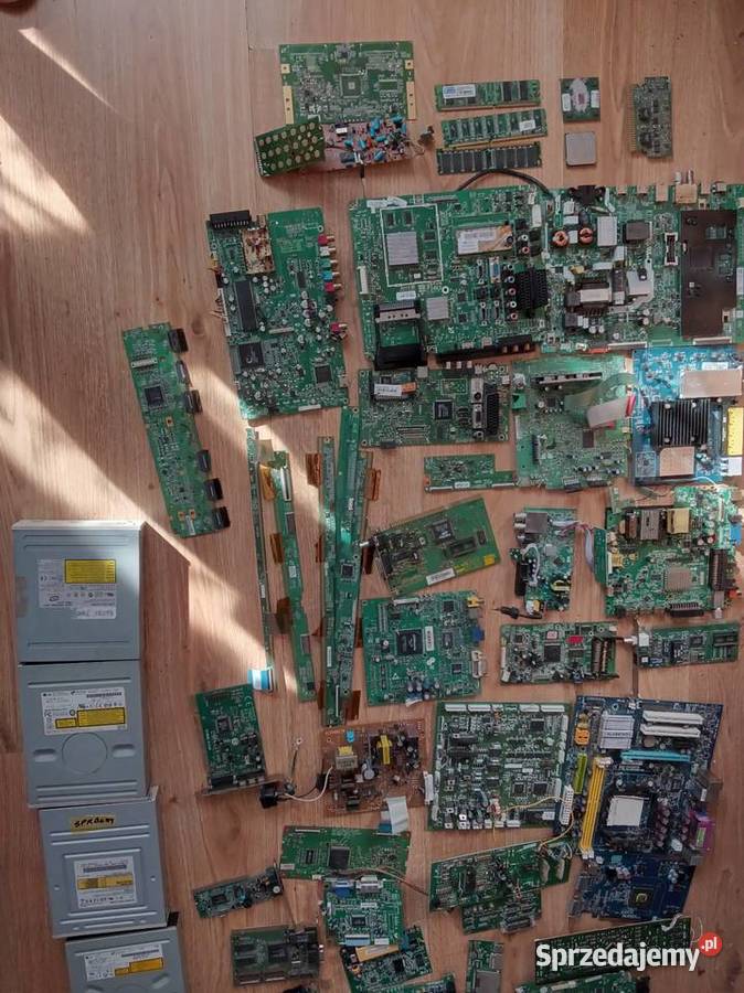 Złom elektroniczny mieszany do odzysku Pozostałe Zawiercie sprzedam