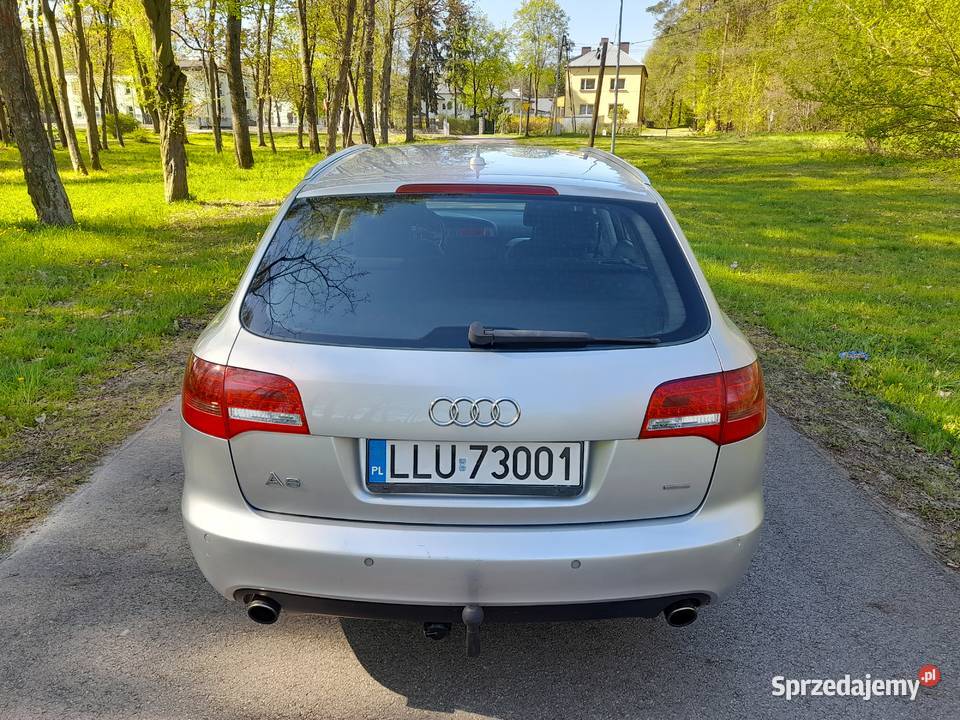 Audi A6 c6 24 z GazemNapęd 4x4 quattrohak2006r Siedliszcze-Osada