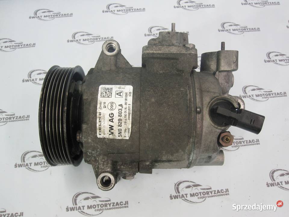 TIGUAN 10r 20 TDI CBA CBAB 140 sprężarka Kielce