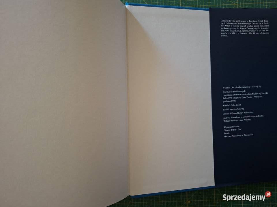 Arcydzieła malarstwa Berlin Colin Eisler Arkady Kraków