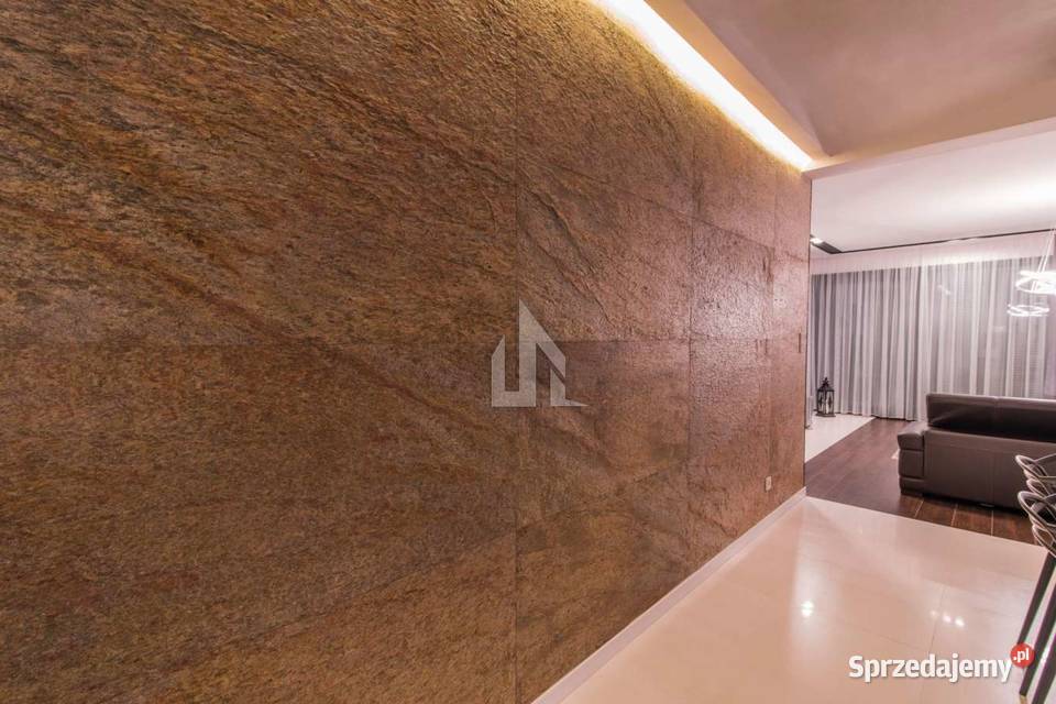 Fornir kamienny Golden złoto i elegancja w Dom i Ogród