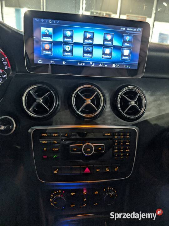 Mercedes A180 16 Benzyna Czarny Mat Panamericana światła przeciwmgielne