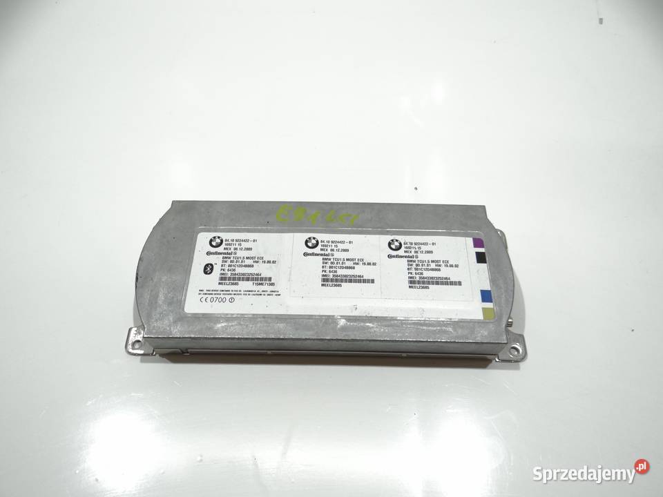 MODUŁ STEROWNIK BLUETOOTH BMW E60 E90 9224422 Strzyżewice