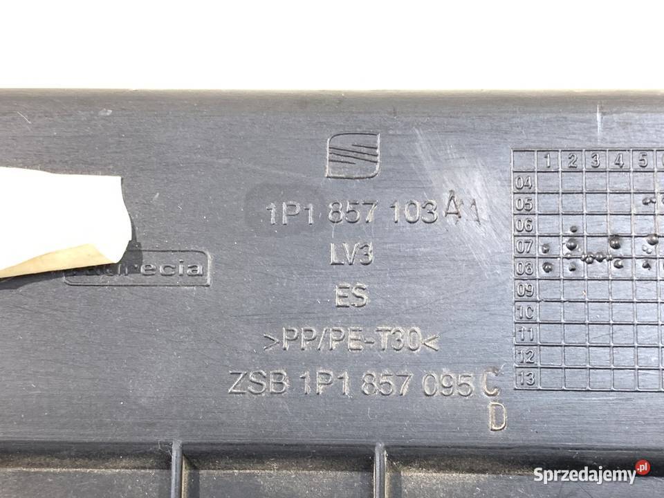 SCHOWEK PASAŻERA SEAT LEON II Hatchback 0513