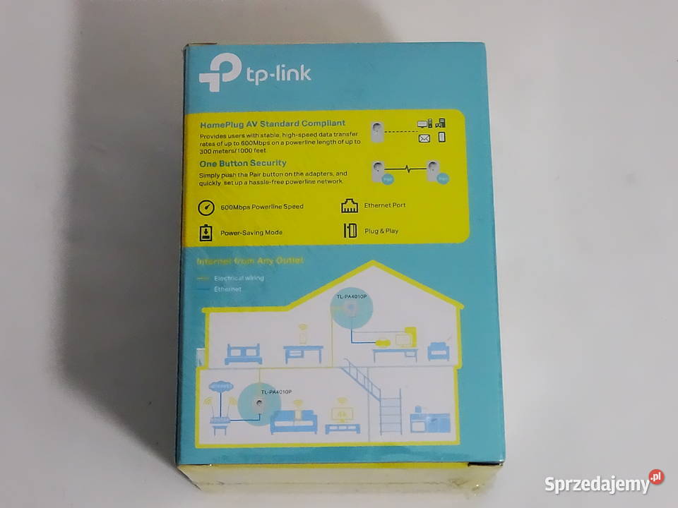TPLink AV600 Passthrough Powerline Starter Kit Pozostałe Biłgoraj