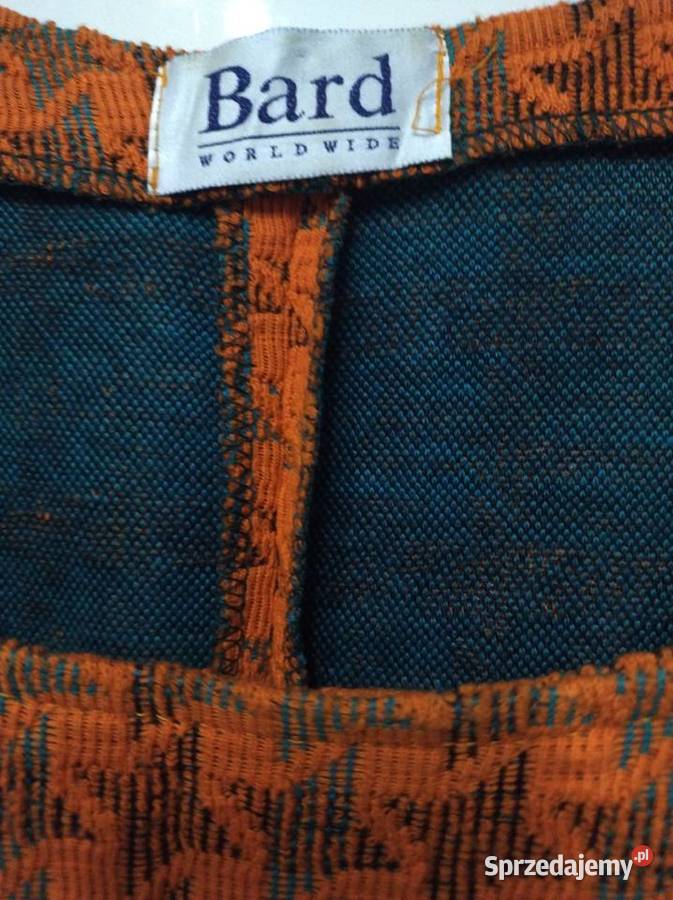 Sukienka prancezka w kolorze pomarańczowym Inny wzór Spódnice i sukienki lubelskie