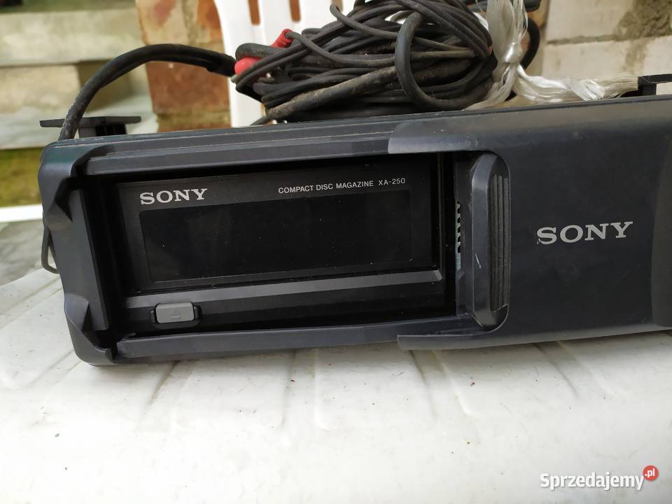 Zmieniarka CD Sony z kablami Sulęcin