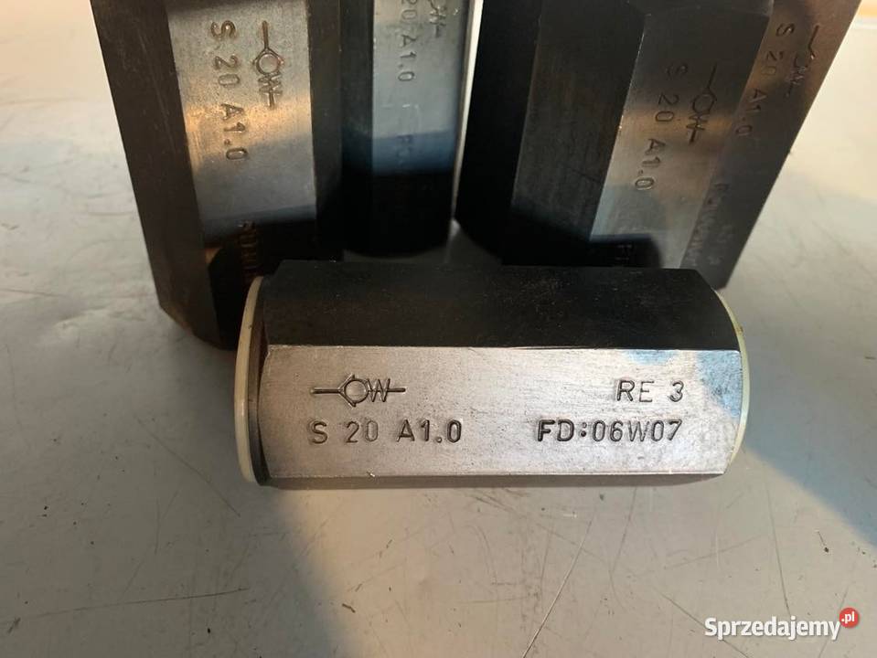 Zawór zwrotny Rexroth RE 3 S20 A10 FD06W07 Warszawa sprzedam