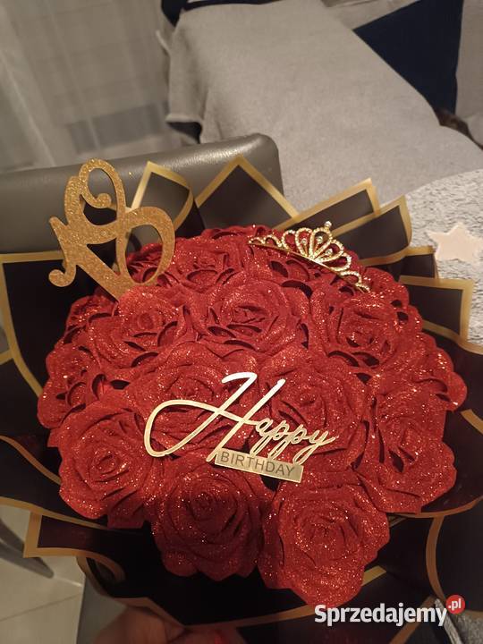 Bukiet ze wstążki Kompozycje kwiatowe Mielec