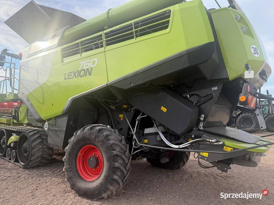 Kombajn zbożowy Claas Lexion 760TT heder V1050 Nowa Ruda sprzedam
