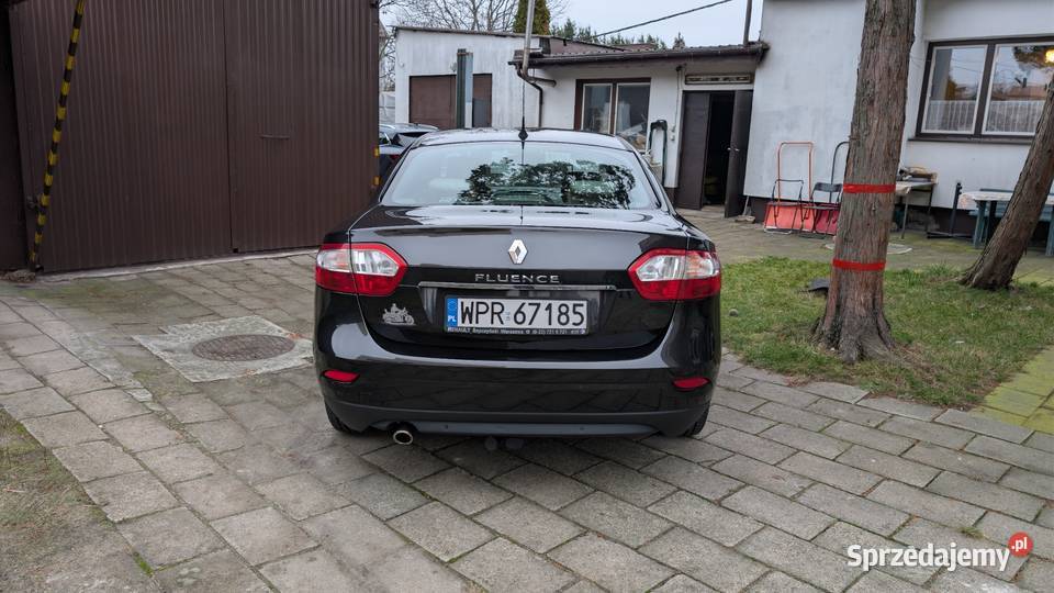 Renault Fluence 16 16V 2010 Privilege Euro5 czarny Marki sprzedam