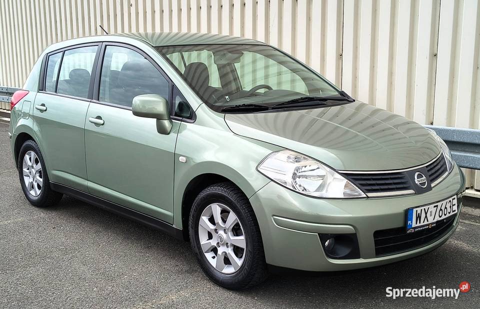 Nissan Tiida 16 z LPG Automat Klimatronik mazowieckie Warszawa