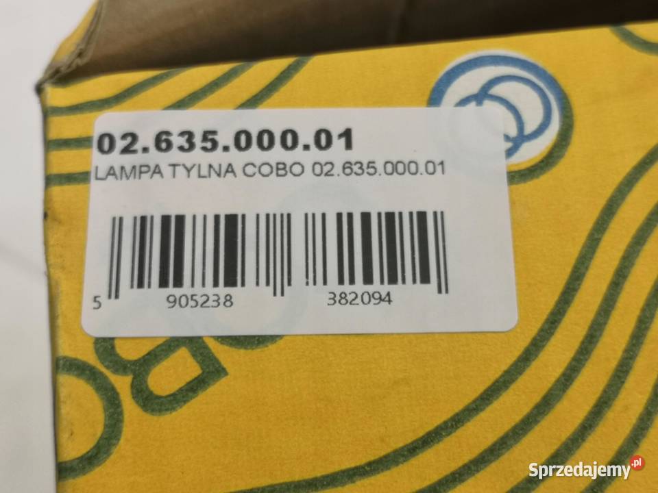 LAMPA TYLNA LANDINI GF 100 105 90 95 NOWA COBO Lampy tylne
