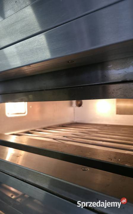 Piec do pizzy dwukomorowy z okapem i podstawą Gastronomia Warszawa sprzedam