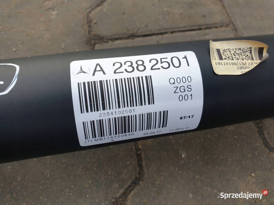 Mercedes W238 COUPE 30 V6 E400 AMG WAŁ NAPĘDOWY Rudka