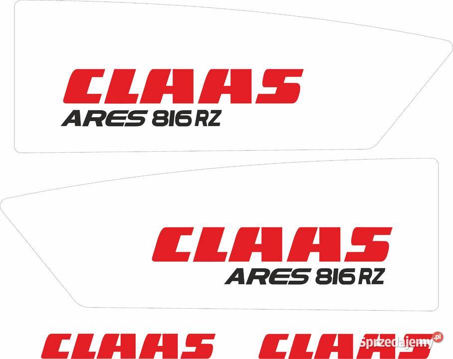 Naklejki Claas Ares 816RZ i inne modele super Bydgoszcz