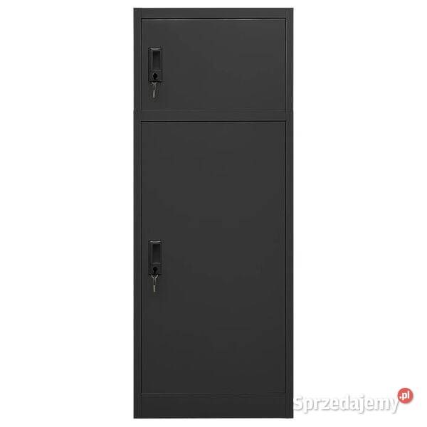 vidaXL Szafka na siodło antracytowa 53x53x140 Pozostałe mazowieckie Warszawa