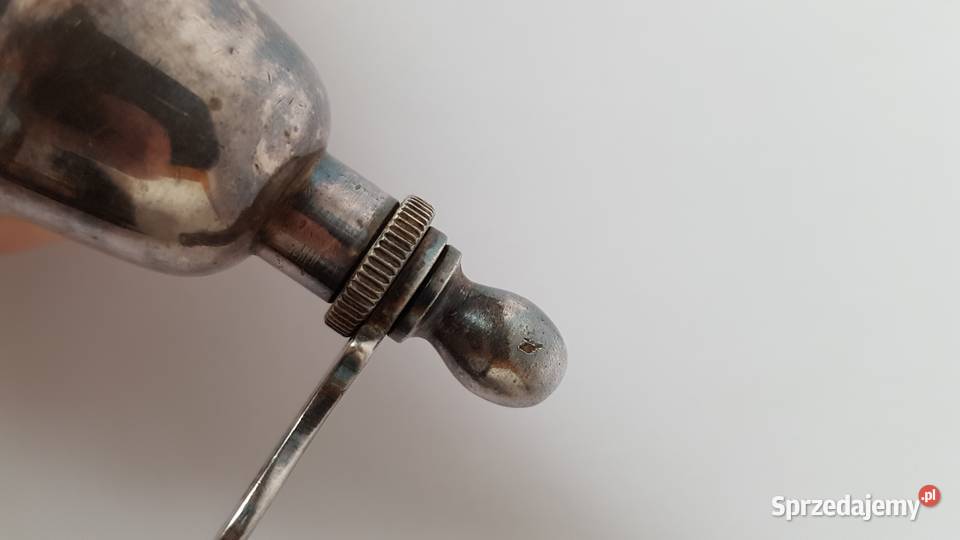 Sygnowana platerowana solniczka i pieprzniczka Dąbrowa Górnicza