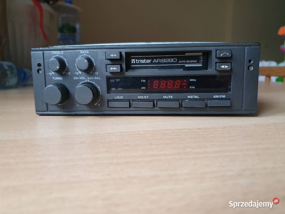 Stare radio samochodowe Tristar ar 8280 vintage Radioodtwarzacze pomorskie Kępice